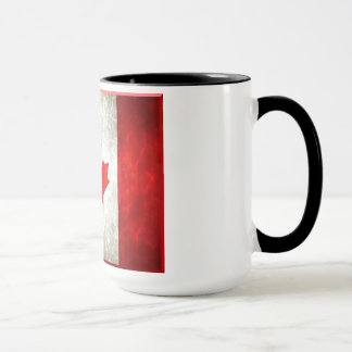 bandera enorme de Canadain de la taza 15oz