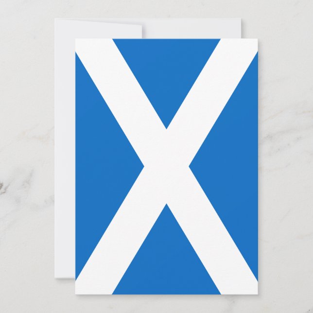 Bandera escocesa (Anverso)