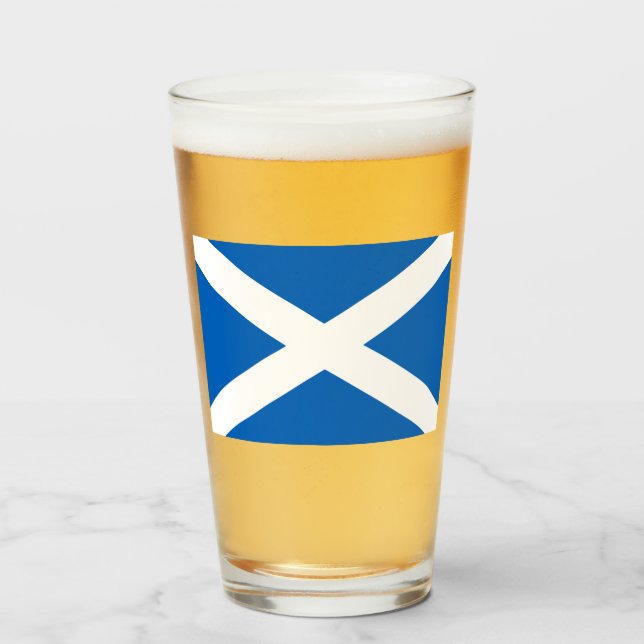 Bandera escocesa (Saltire) (Bandera escocesa) (Anverso (lleno))