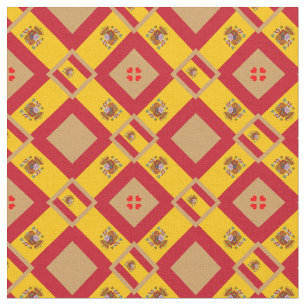 Bandera española y la moda española de tela