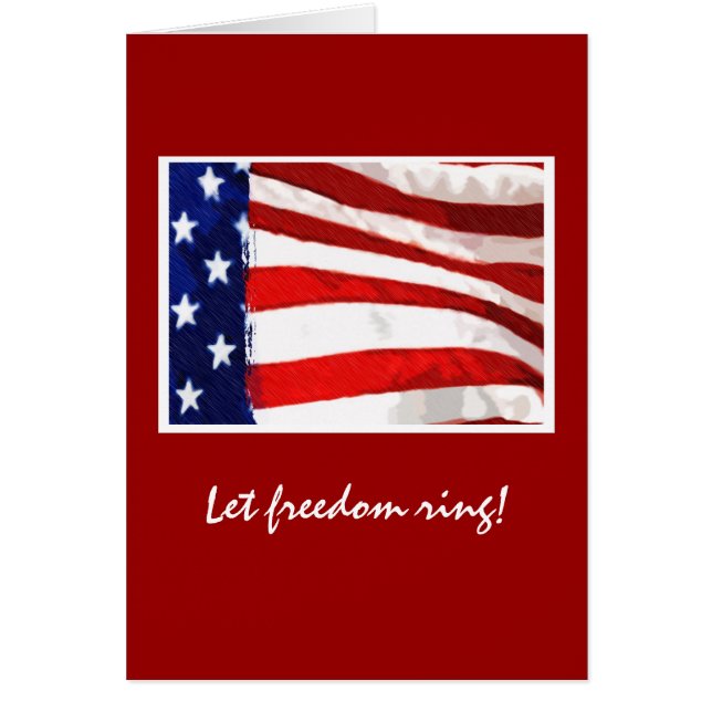 Bandera estadounidense (Frente)