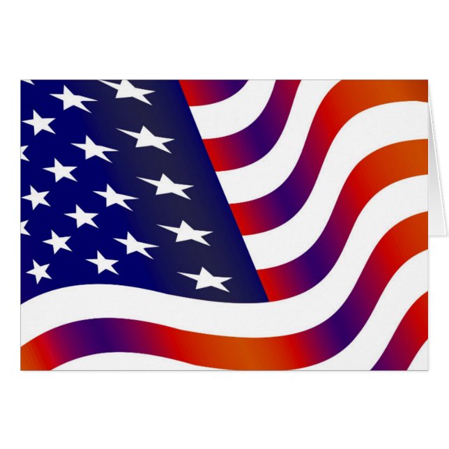 Bandera estadounidense (Anverso (Horizontal))