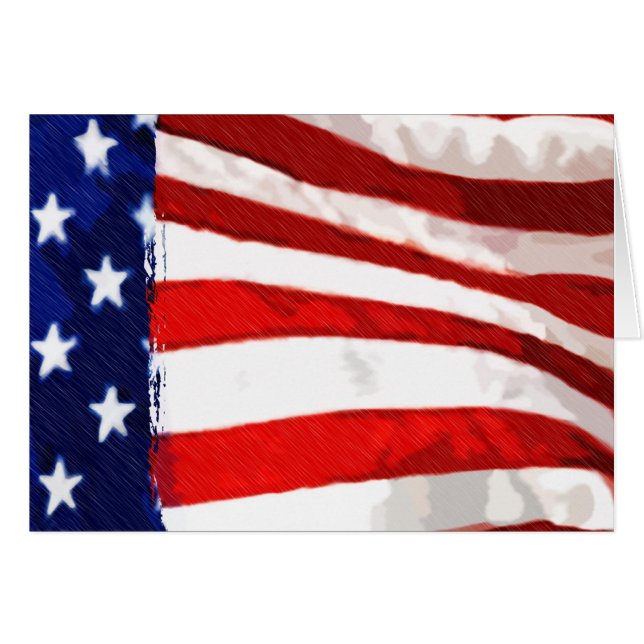 Bandera estadounidense (Anverso (Horizontal))