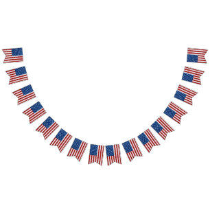 Bandera estadounidense 4 de julio, Purpurina