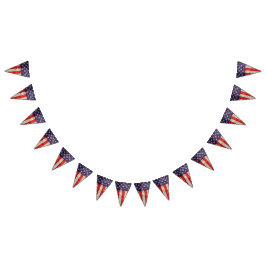 Bandera estadounidense antigua de caída