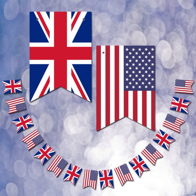 Bandera estadounidense británica, bandera de la Un (Subido por el creador)