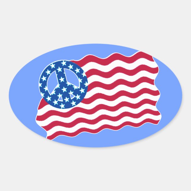 Bandera estadounidense con Pegatinas de símbolo de (Anverso)