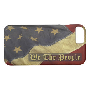 Bandera estadounidense, el funda del iPhone 7 We t
