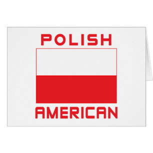 Bandera estadounidense polaca
