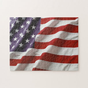 Bandera estadounidense - Rompecabezas de Estados U