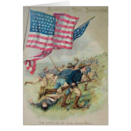 Bandera estadounidense San Juan Hill Roosevelt