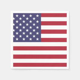 BANDERA ESTADOUNIDENSE | SERVILLETA DE PAPEL