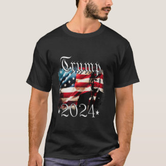 bandera estadounidense vintage patriótica camiseta