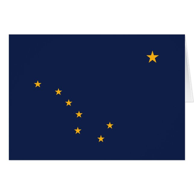 Bandera estatal de Alaska (Anverso (Horizontal))