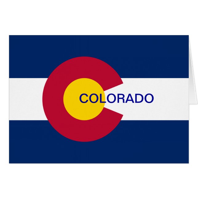 Bandera Estatal de Colorado (Anverso (Horizontal))