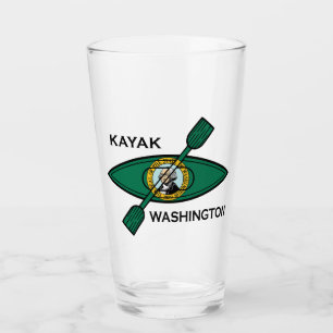 Bandera estatal de Kayak Washington