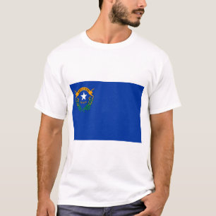 Bandera estatal de la camiseta de Nevada