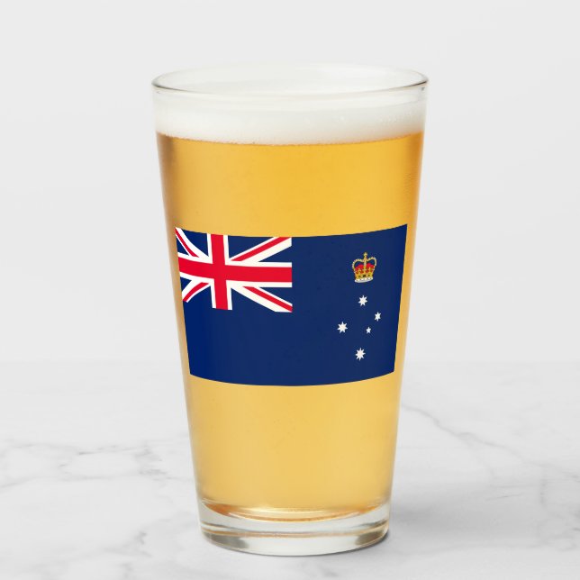 Bandera estatal de Victoria (Australia) (Anverso (lleno))