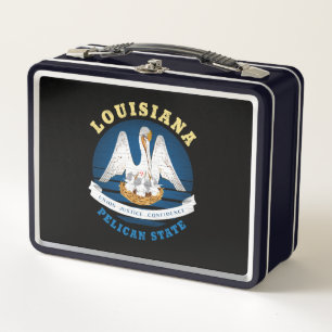 BANDERA ESTATAL LOUISIANA PELICANA