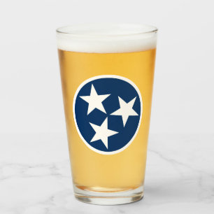 Bandera Estatal Tennessee Estrellas Blancas Azules