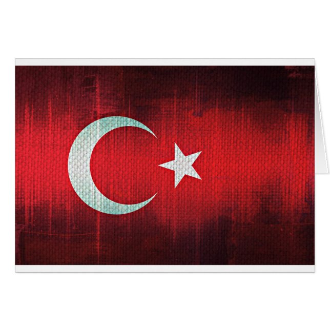 Bandera estilizada de Turquía (Anverso (Horizontal))