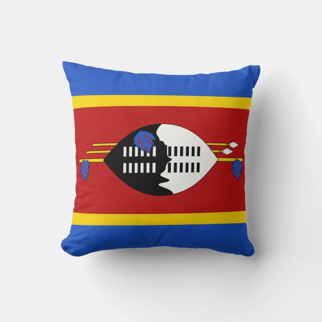 Bandera Eswatini x Bandera Almohada (Anverso)