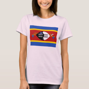 Bandera Eswatini x Mapa camiseta