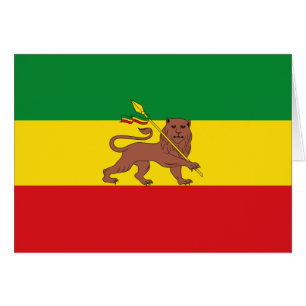 Bandera etíope vieja
