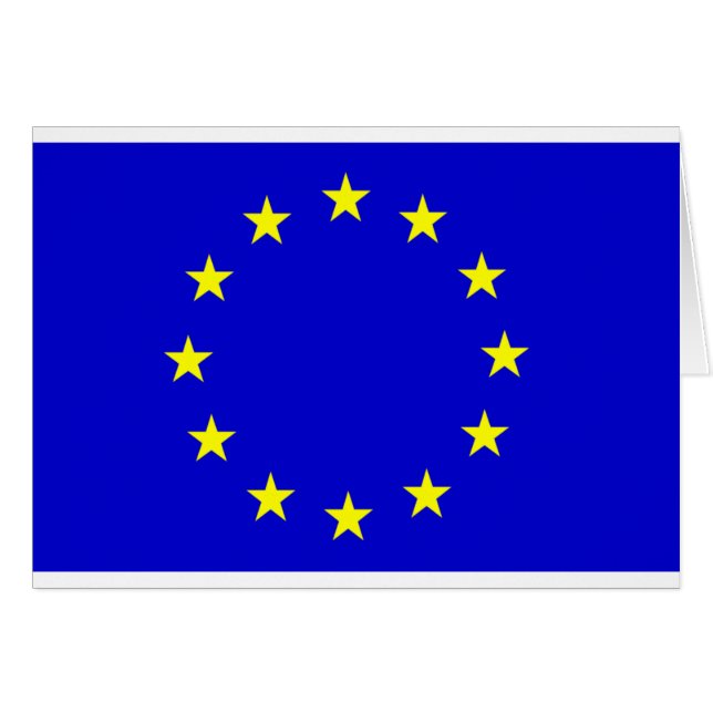 Bandera europea (Anverso (Horizontal))