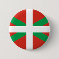Bandera Euskadi botón de la placa Ikurrina vasco I