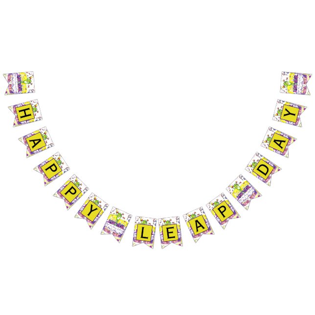 Bandera FELIZ del DÍA de SALTO (Todo)