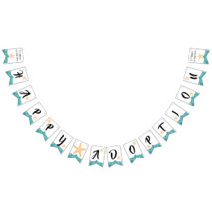 Bandera feliz del fiesta de la adopción de la