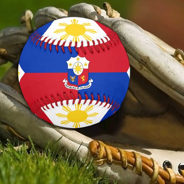 Bandera filipina, pelotas de béisbol y deporte en  (Subido por el creador)