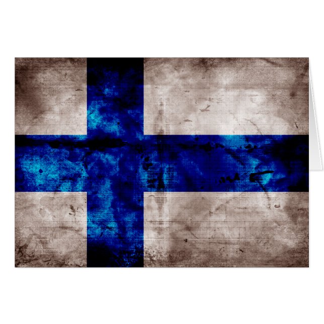 Bandera finlandesa (Anverso (Horizontal))