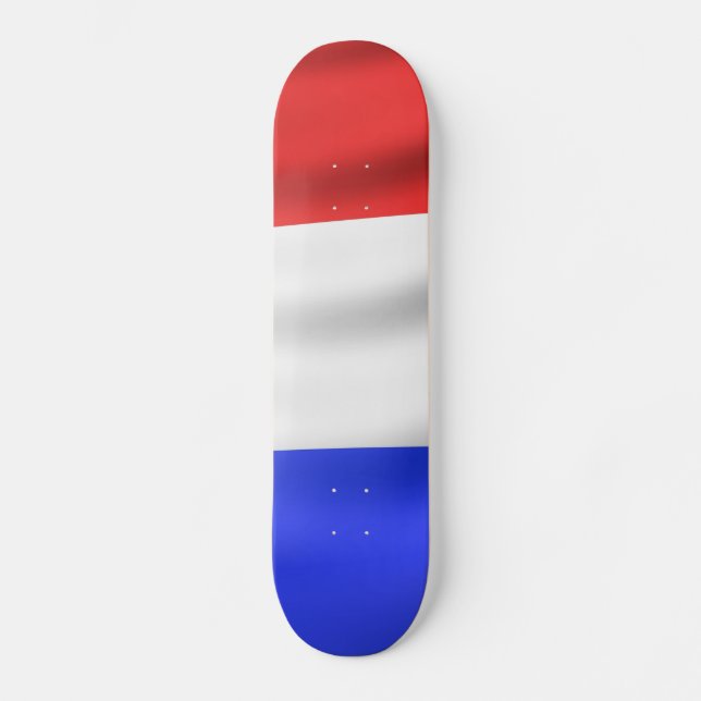 Bandera Francesa para el Skateboard (Anverso)