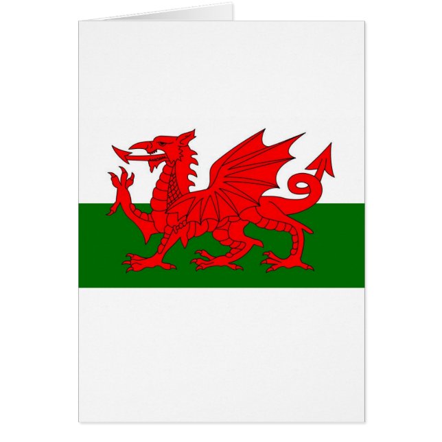 bandera galés (Frente)