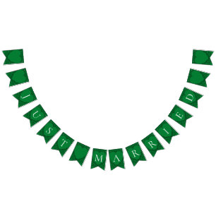 Bandera gótica del Corazón-Empavesado verde y