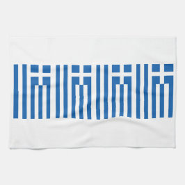 Bandera griega Grecia Azul blanco 4Eleni Toallas d