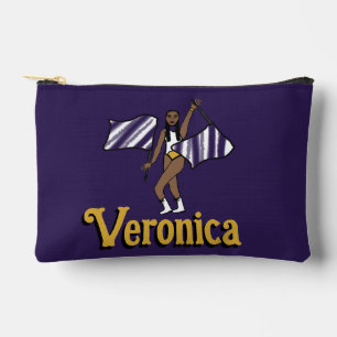 Bandera / Guardia de color Bolsa accesoria morado/