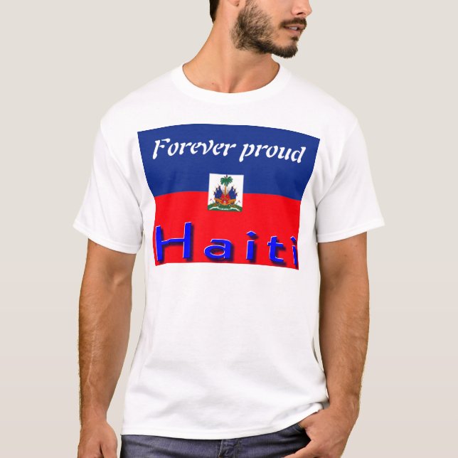bandera haití significa camiseta (Anverso)