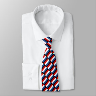 Bandera holandesa con corbata de cuello de patrón