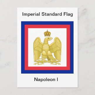 Bandera Imperial Estándar de Napoleón I Postal