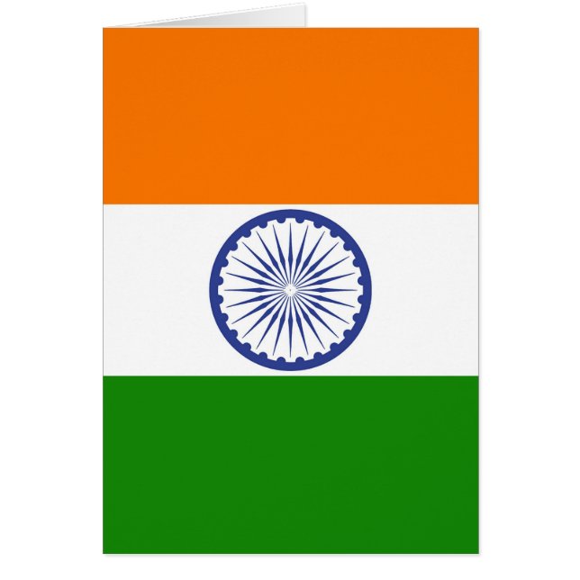 Bandera india (Frente)