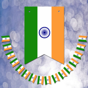 Bandera india y Fiestas de la India Banderas / Bod