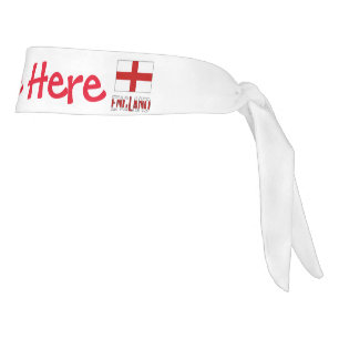 Bandera inglesa de Inglaterra personalizada en roj
