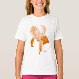 Bandera Iris fina arte camiseta de tonos otoñales