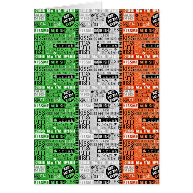Bandera irlandesa Besarme (Frente)