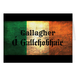 Bandera irlandesa Gallagher