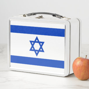 Bandera israelí azul y blanco moderno patriótico