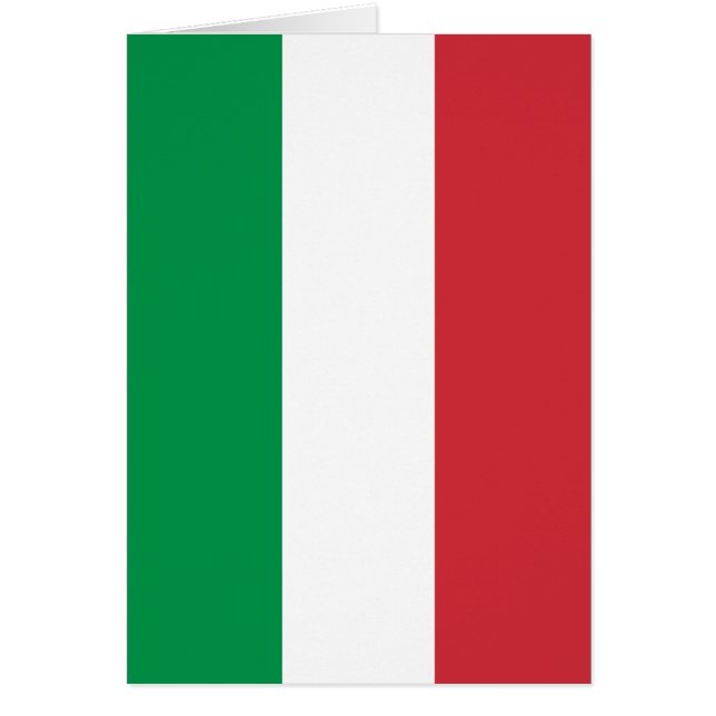 Bandera italiana - bandera de Italia - Italia (Frente)